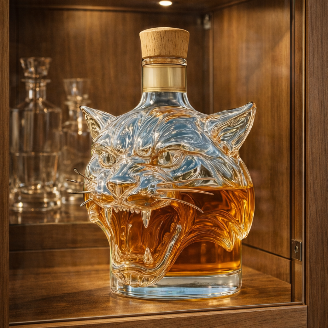 Joseph | Whiskyflaska med tigerdesign