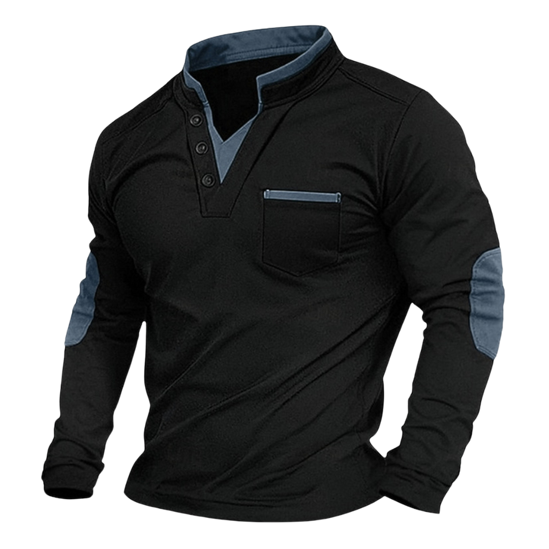 Ethan | Klassisk V-ringad Sweatshirt