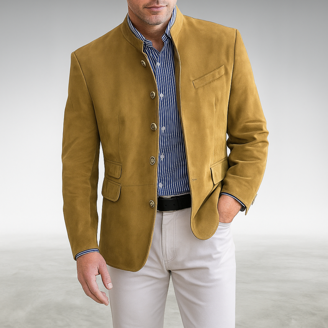 Adrian | Avslappnad Modern Knapp Cardigan