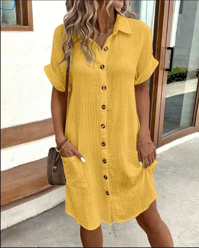 Beatrice | Stilren Polo Klänning