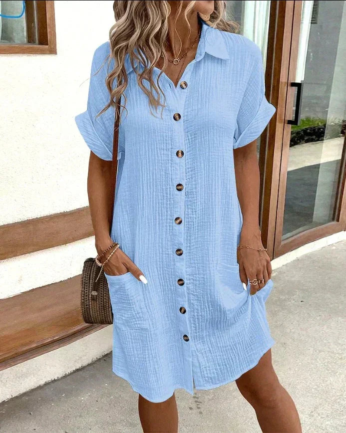 Beatrice | Stilren Polo Klänning