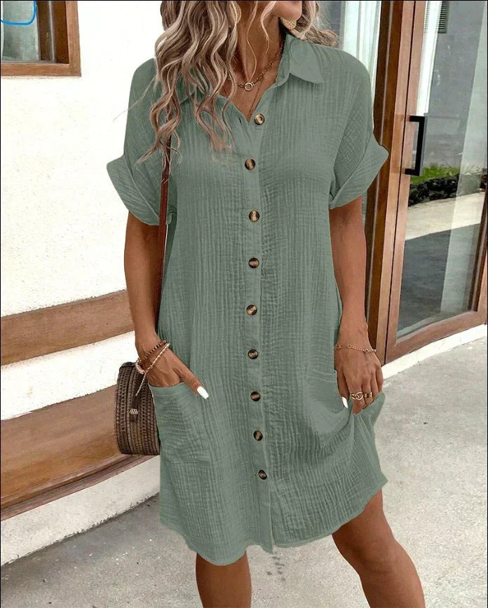 Beatrice | Stilren Polo Klänning