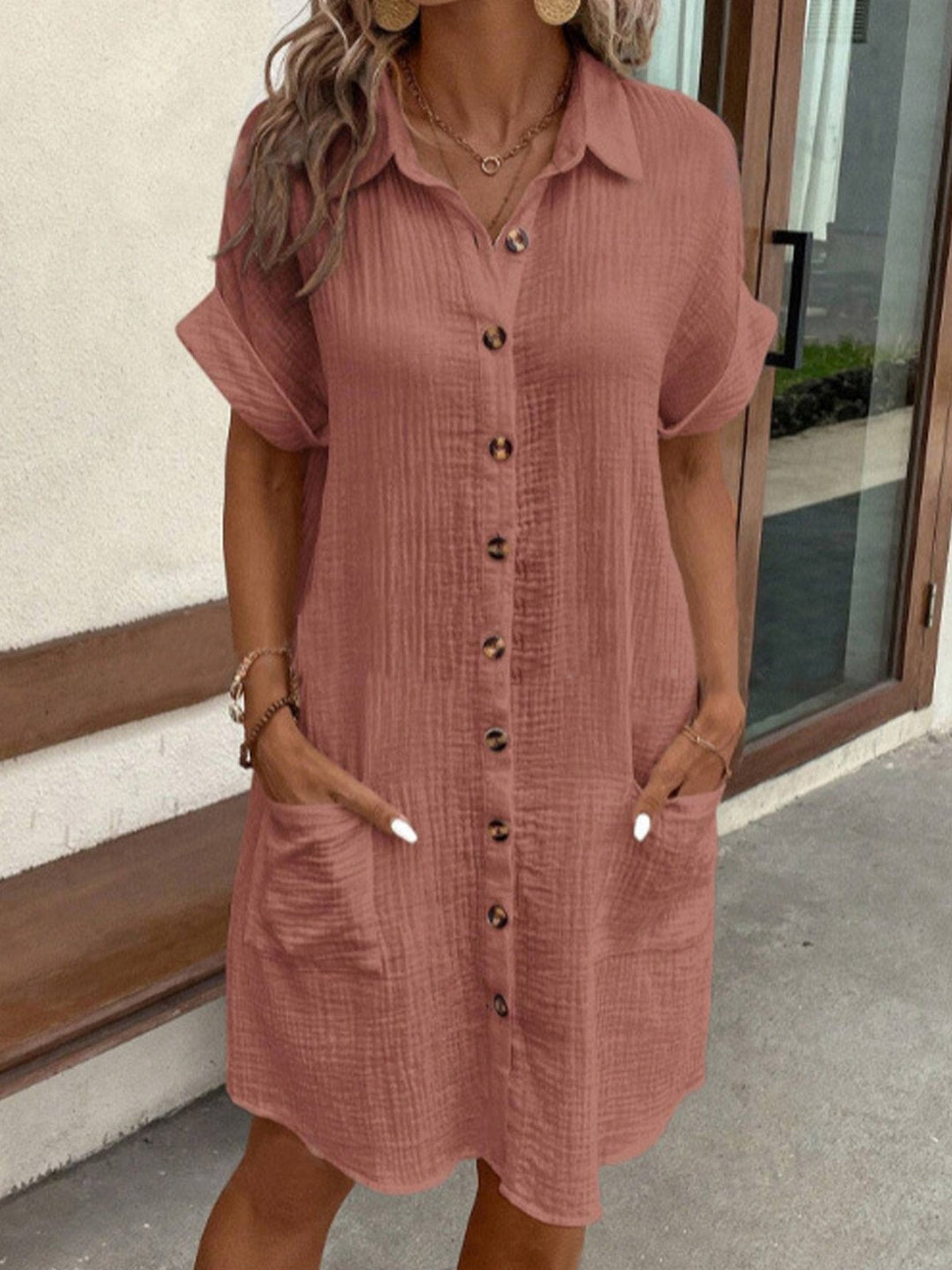 Beatrice | Stilren Polo Klänning