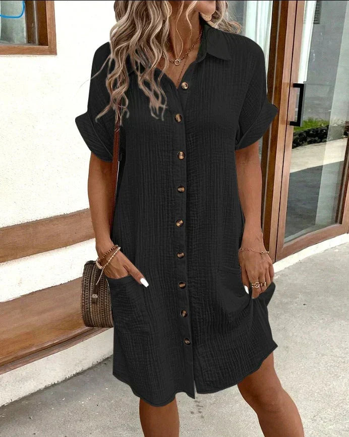 Beatrice | Stilren Polo Klänning