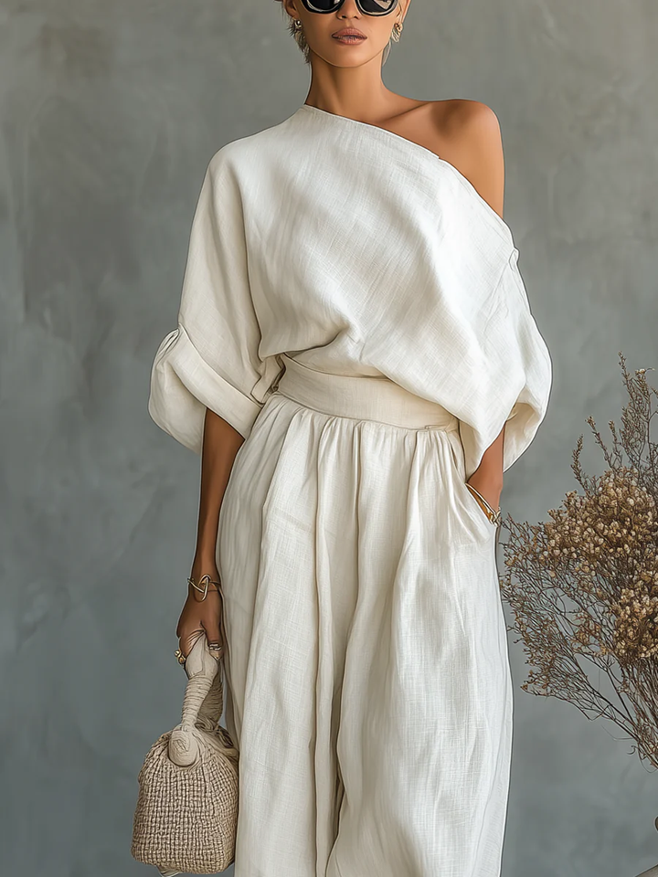 Primula | Elegant Off-Shoulder 2-Dels Set