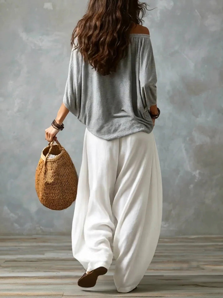 Esme | Avslappnad Off-Shoulder Set