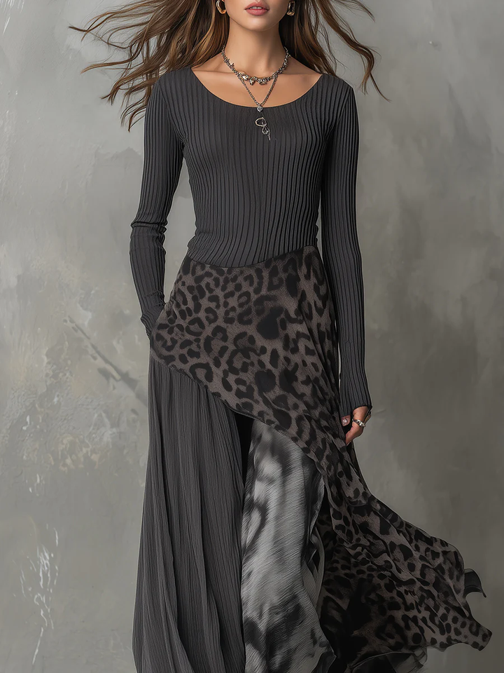 Trinity | Elegant Slim Fit Maxi Klänning