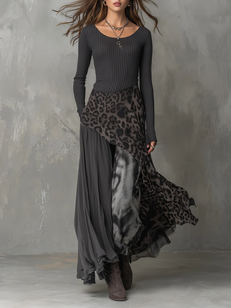 Trinity | Elegant Slim Fit Maxi Klänning