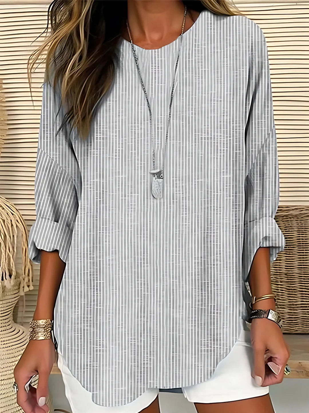 Madison | Chic Randig Silhuett Blus