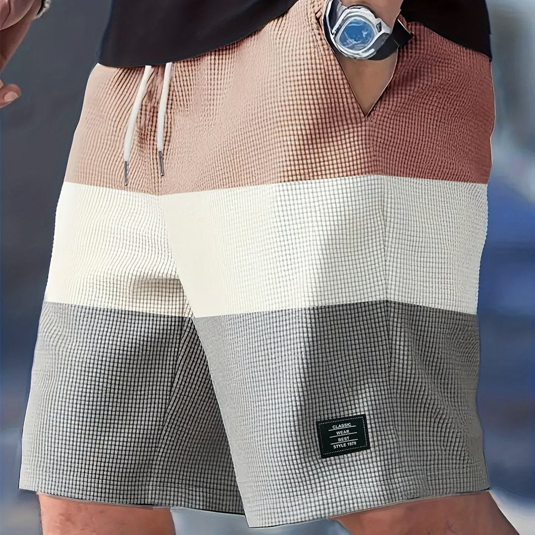 Warren | Färgblock Casual Shorts
