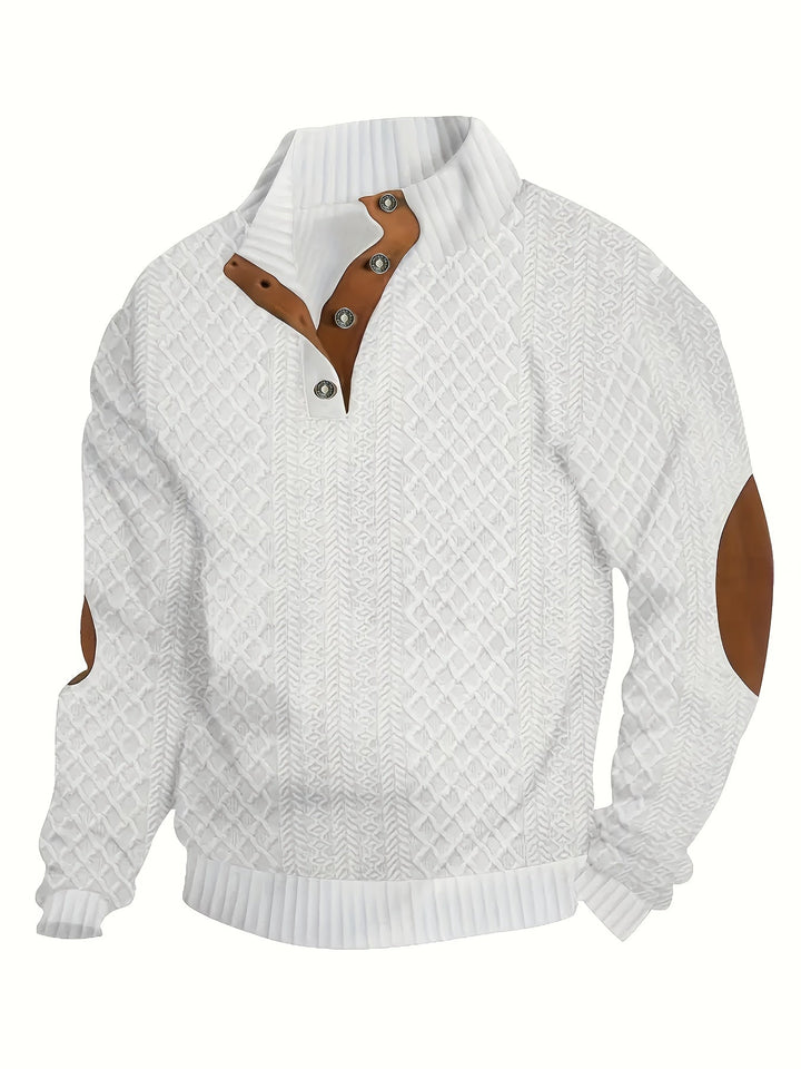 Ronan | Ståkrage Knapp Henley Tröja