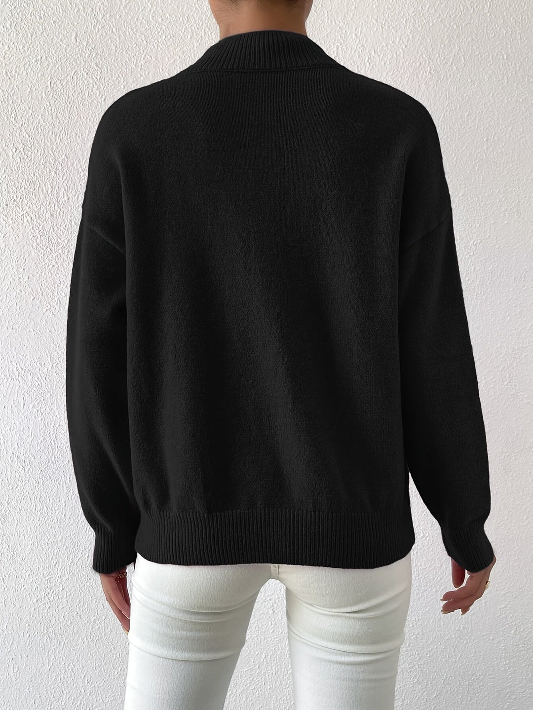 Lorelei | Förfinad Mock Neck Tröja