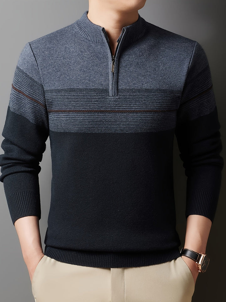 Oscar | Zip-Neck Tröja