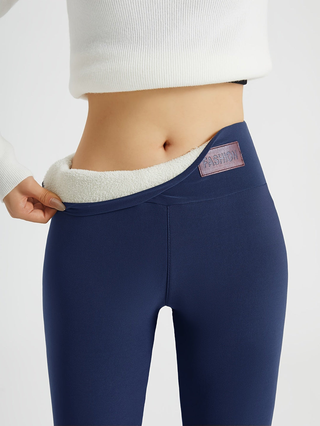 Lorna | Högmidjade Mysiga Vinterleggings