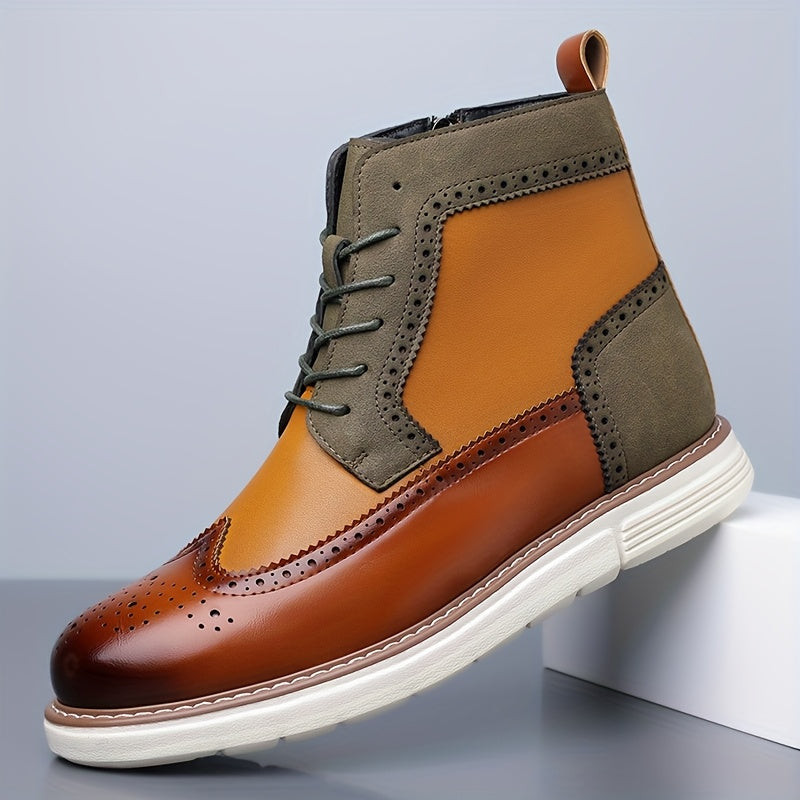 Lawrence | Raffinerade Wingtip Ankelstövlar