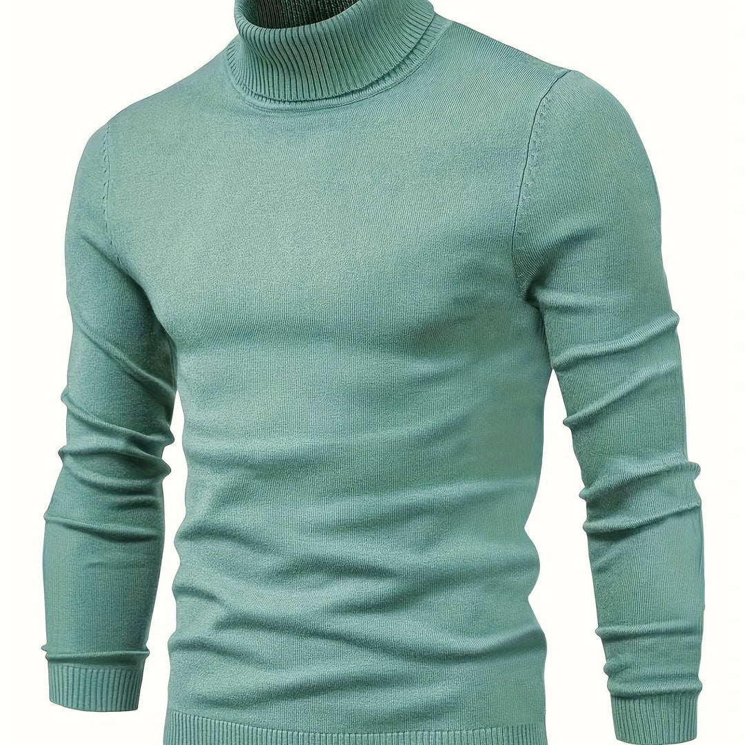 Malcolm | Klassisk Mock-Neck Tröja
