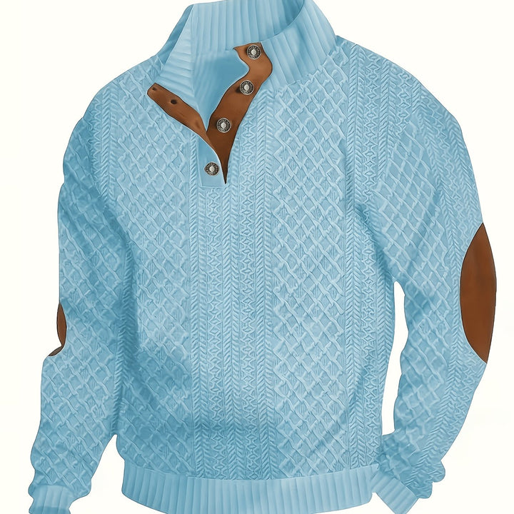 Ronan | Ståkrage Knapp Henley Tröja