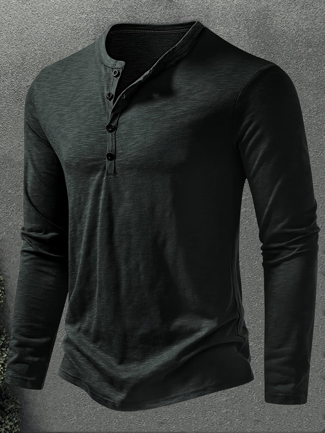Dalton | Klassisk Knapp-Placket Henley