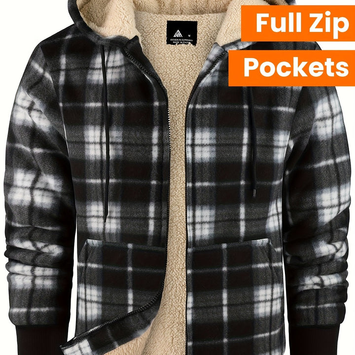 Declan | Mysig Hooded Zip-Up Jacka