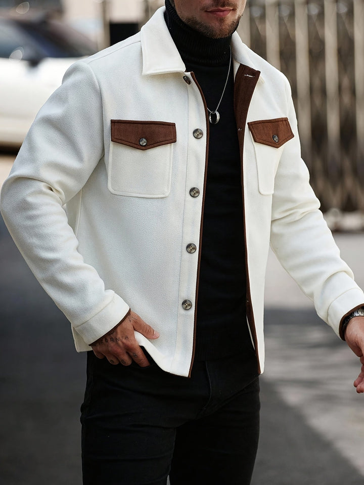 Wallace | Klassisk Kontrast Overshirt