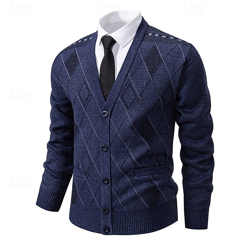 Weston | Finslipad Argyle Cardigan