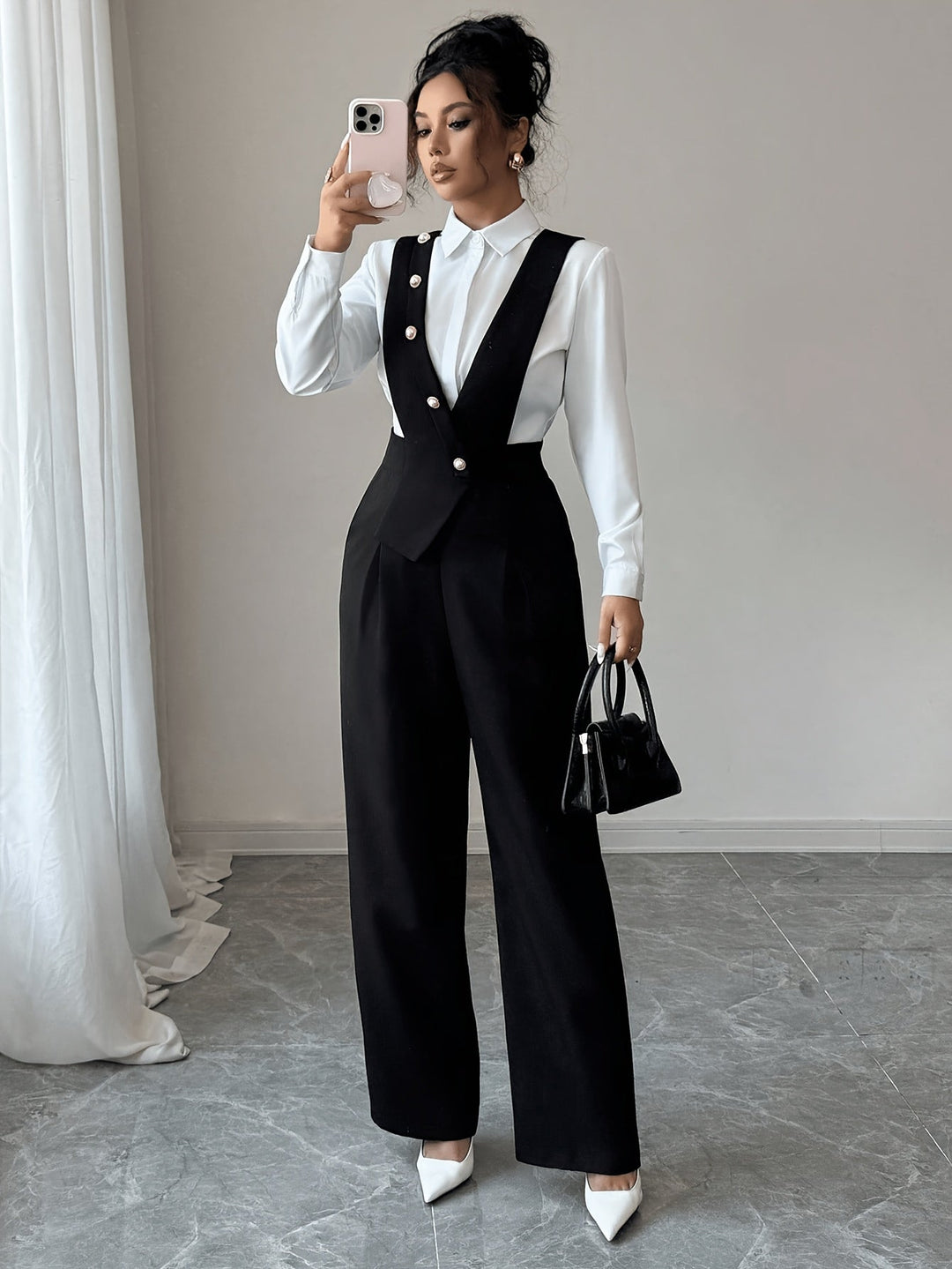 Coralie | Skräddarsydd Byxdress med Vida Ben