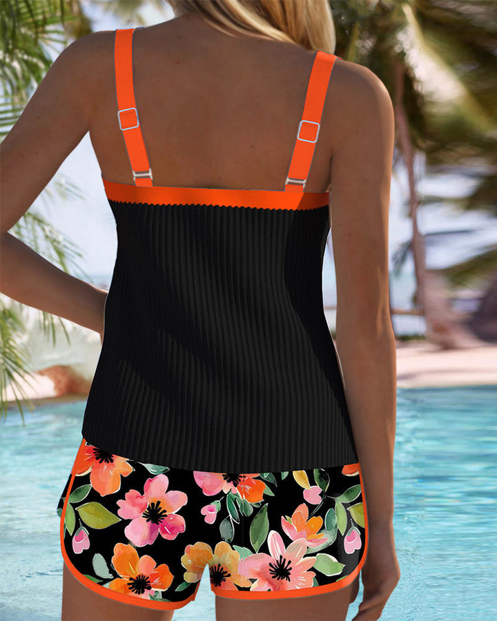 Roberta | Smickrande Tvådelad Tankini-set