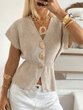 Adelaide | Finstilt Knapp-Front Cardigan