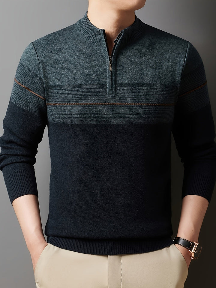 Oscar | Zip-Neck Tröja