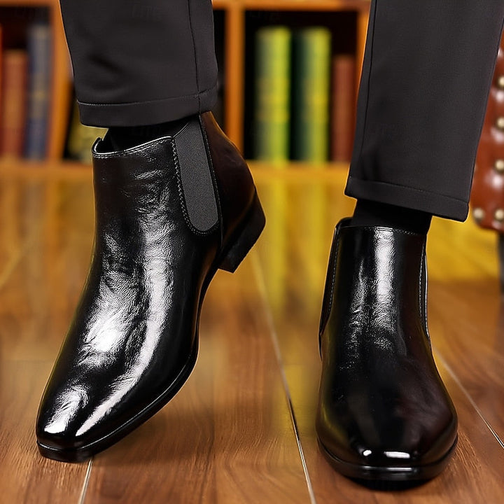 Emory | Polerade Ankel Chelsea Boots