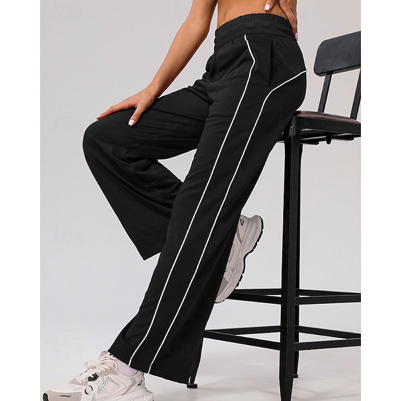 Maisie | Avslappnade joggers med sidosträck