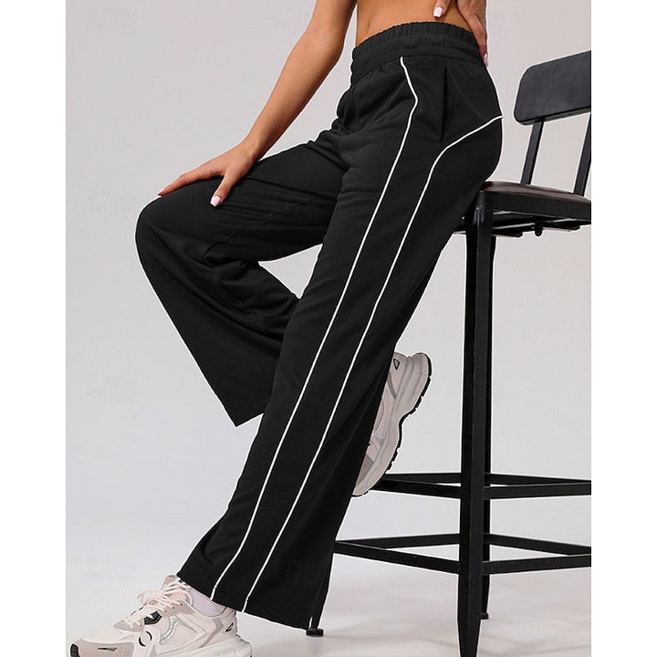 Maisie | Avslappnade joggers med sidosträck