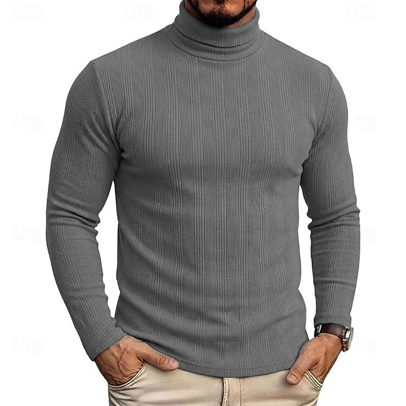 Rowan | Texturerad Polokrage