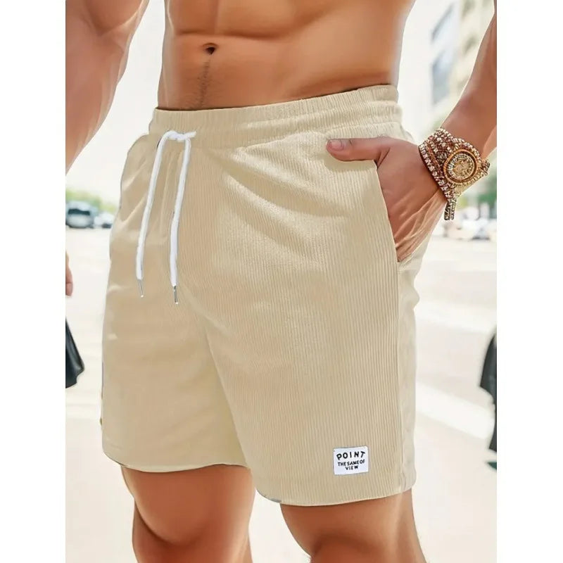 Zander | Avslappnade sommar shorts med dragsko