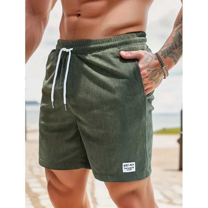 Zander | Avslappnade sommar shorts med dragsko
