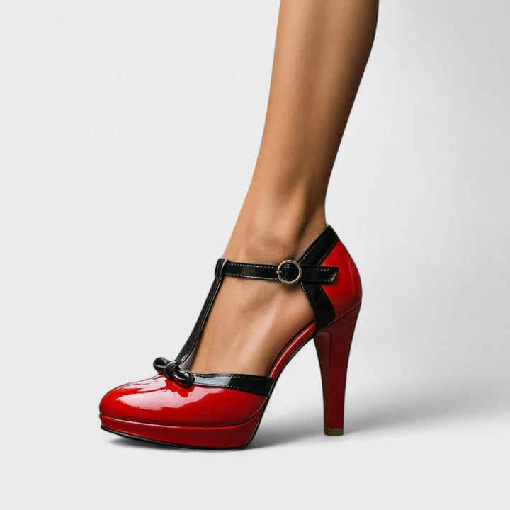 Marilyn | Elegant T-Strap Klackar
