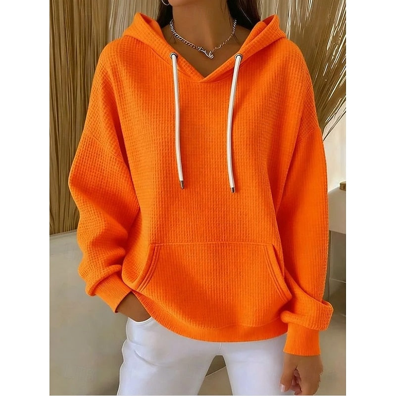 Harper | Texturerad Dragkedja Hoodie