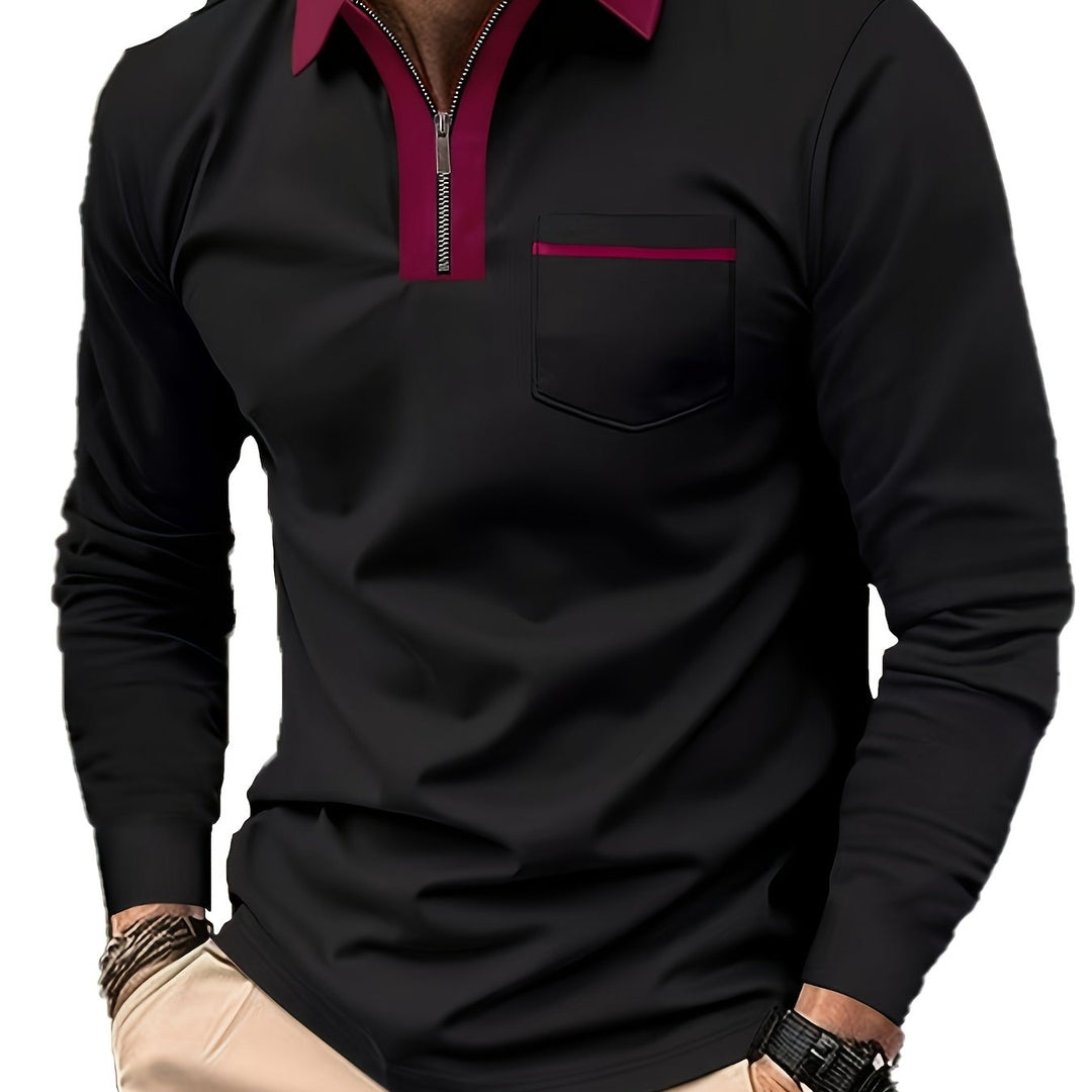 Curtis | Raffinerad Zip-Krage Polotröja
