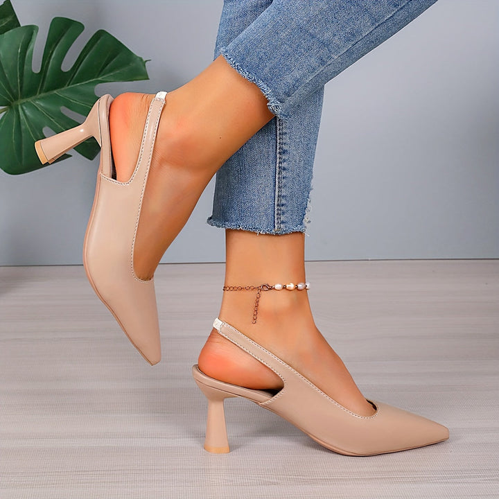 Sophia | Elegant Slingback Spetsiga Klackar