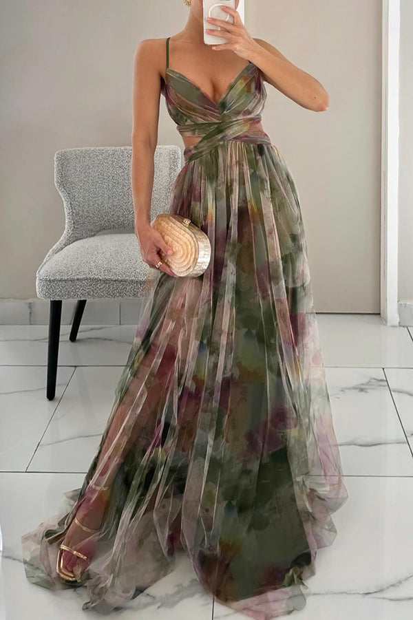 Giselle | Elegant Flow Maxi Klänning