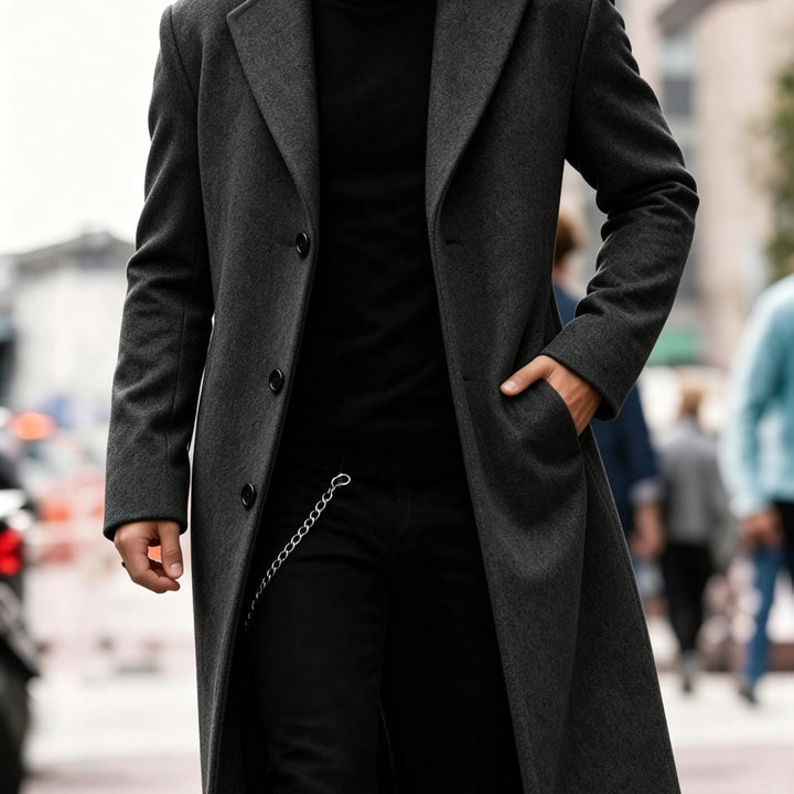 Chandler | Raffinerad Lång Trench Coat