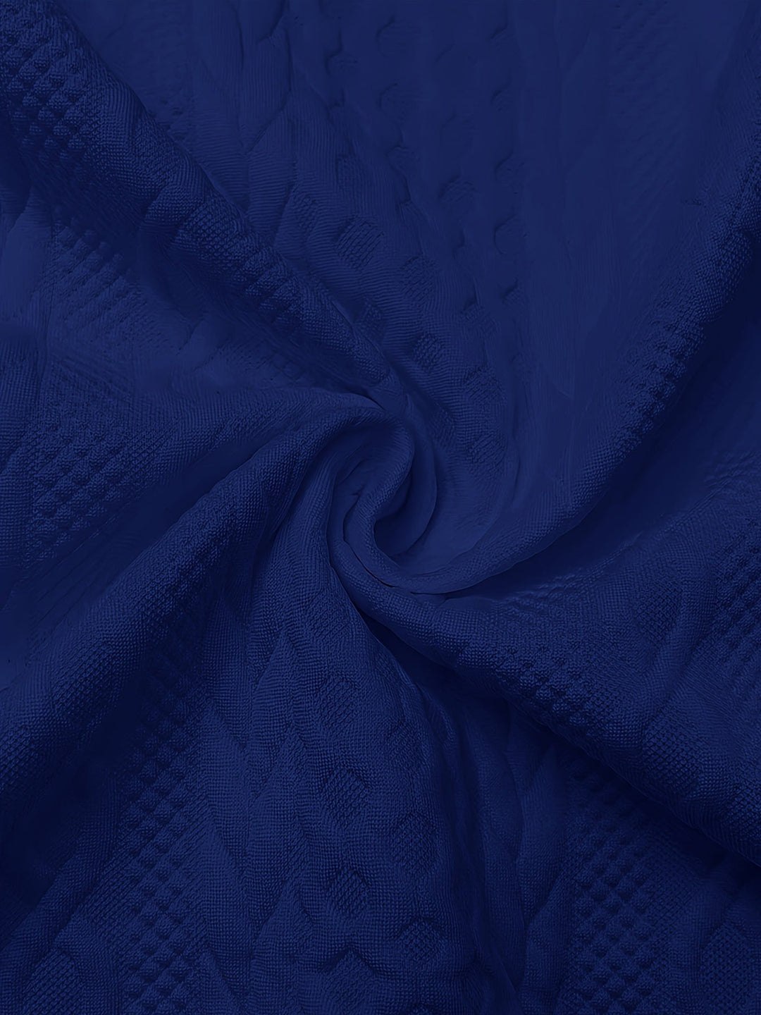 Georgia | Texturerad Halv-Zip Sweatshirt