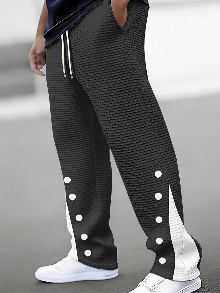 Barrett | Texturerade Snap-Side Byxor