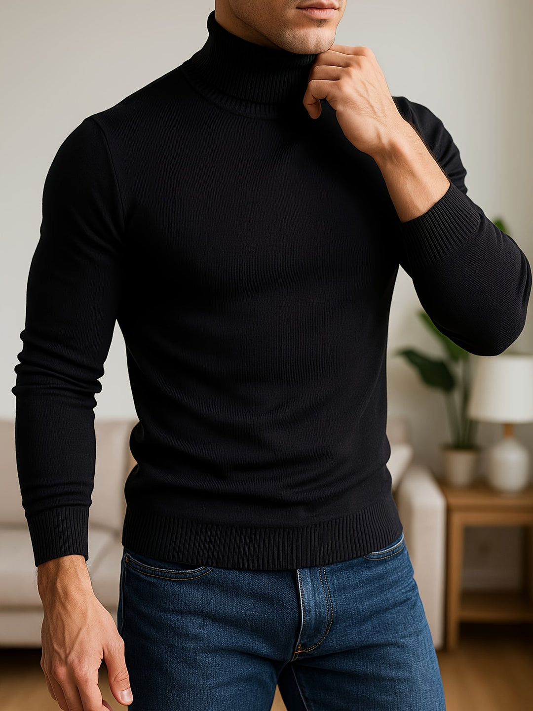 Frederick | Fins High-Neck Tröja