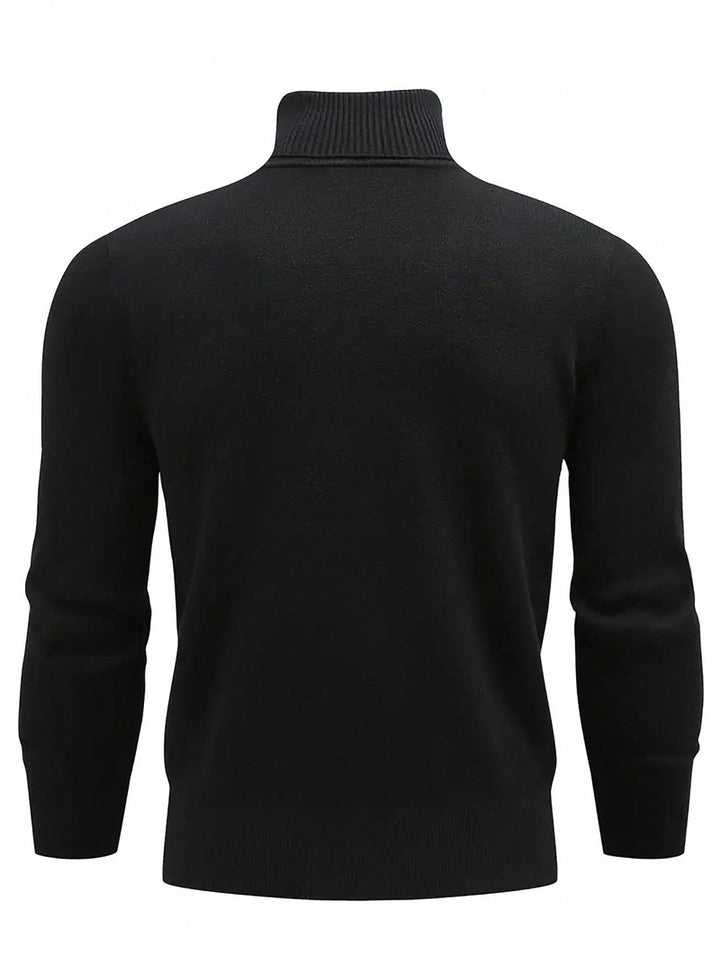 Dominic | Förfinad Höghalsad Turtleneck