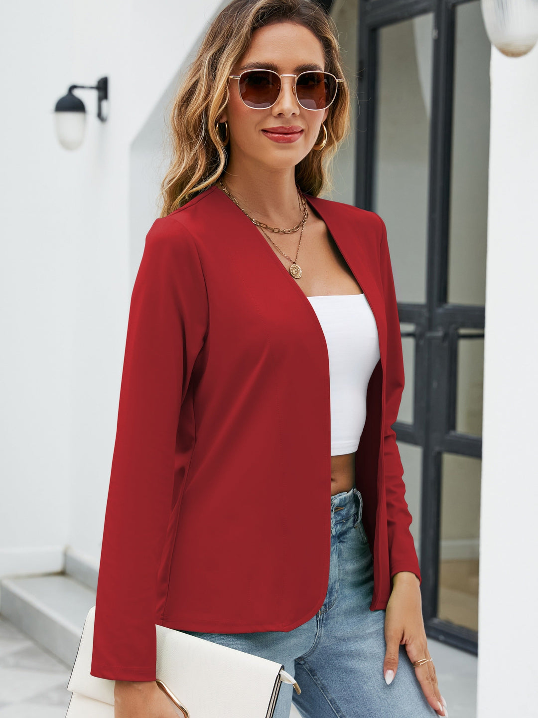 Rosabel | Öppen Framsydd Cardigan