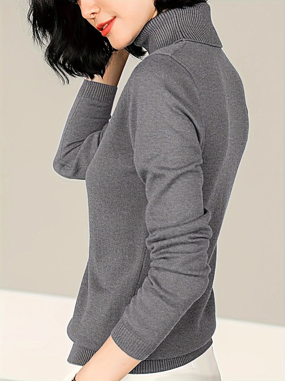 Maribel | Förfinad Mock Neck Tröja