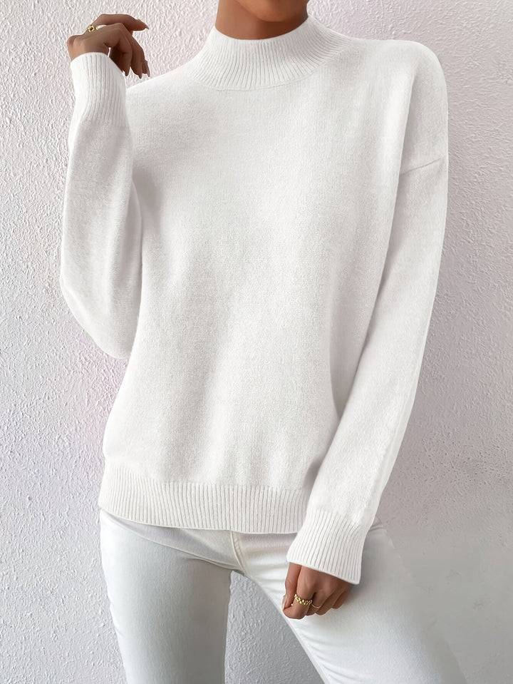 Lorelei | Förfinad Mock Neck Tröja
