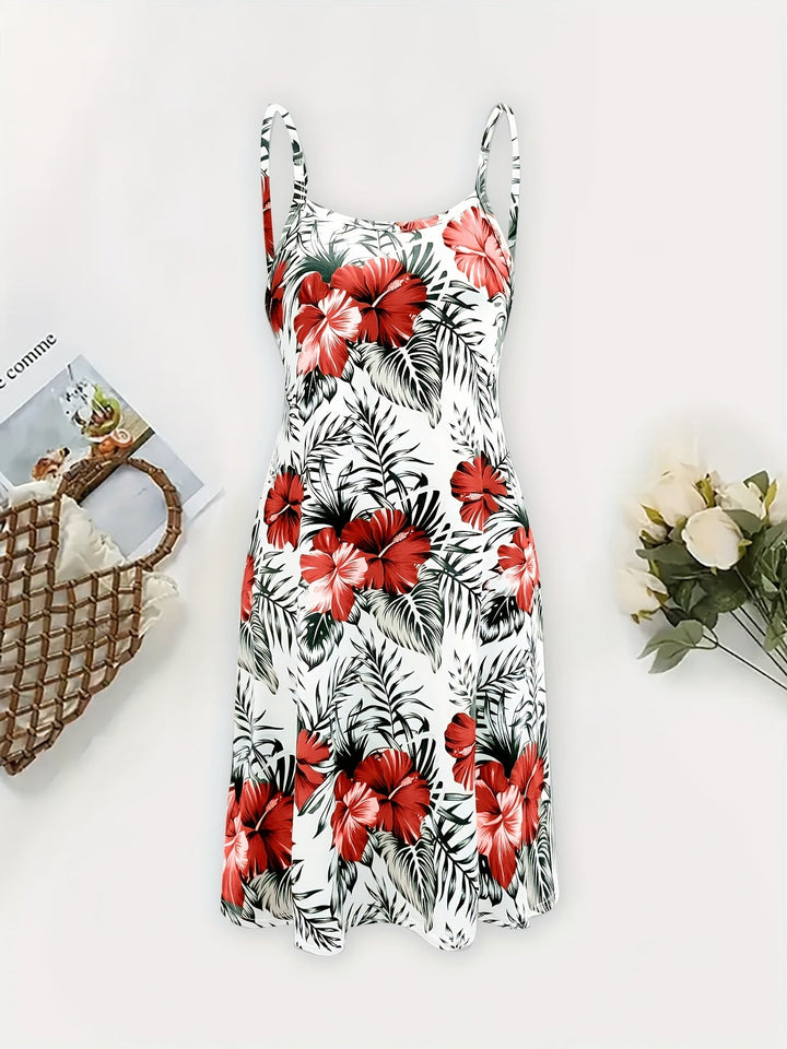 Georgina | Lätt och Luftig Tropical Sundress