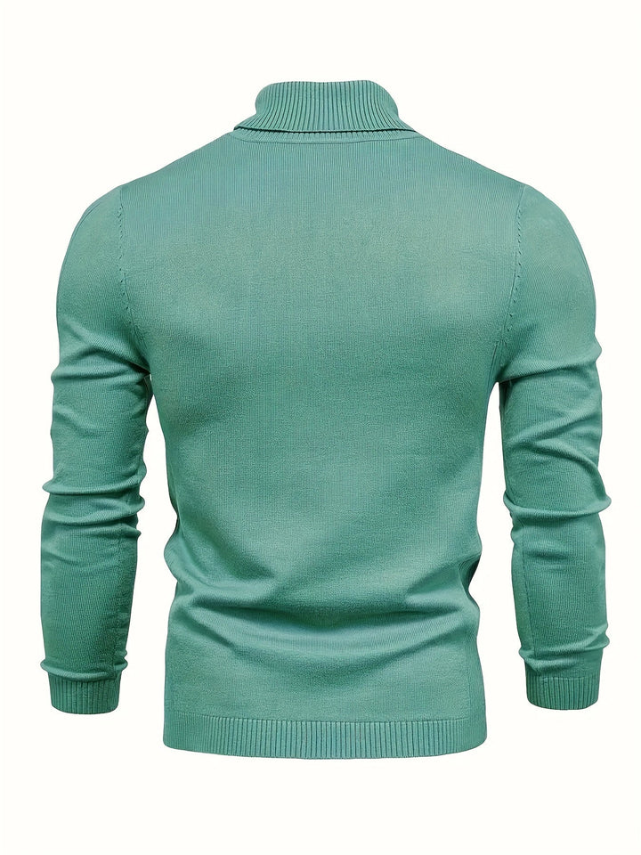 Malcolm | Klassisk Mock-Neck Tröja